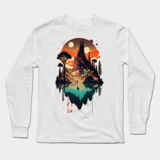 Dream Mountain Long Sleeve T-Shirt